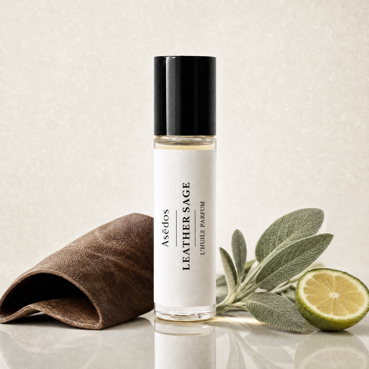 
                  
                    LEATHER SAGE PERFUME OIL
                  
                