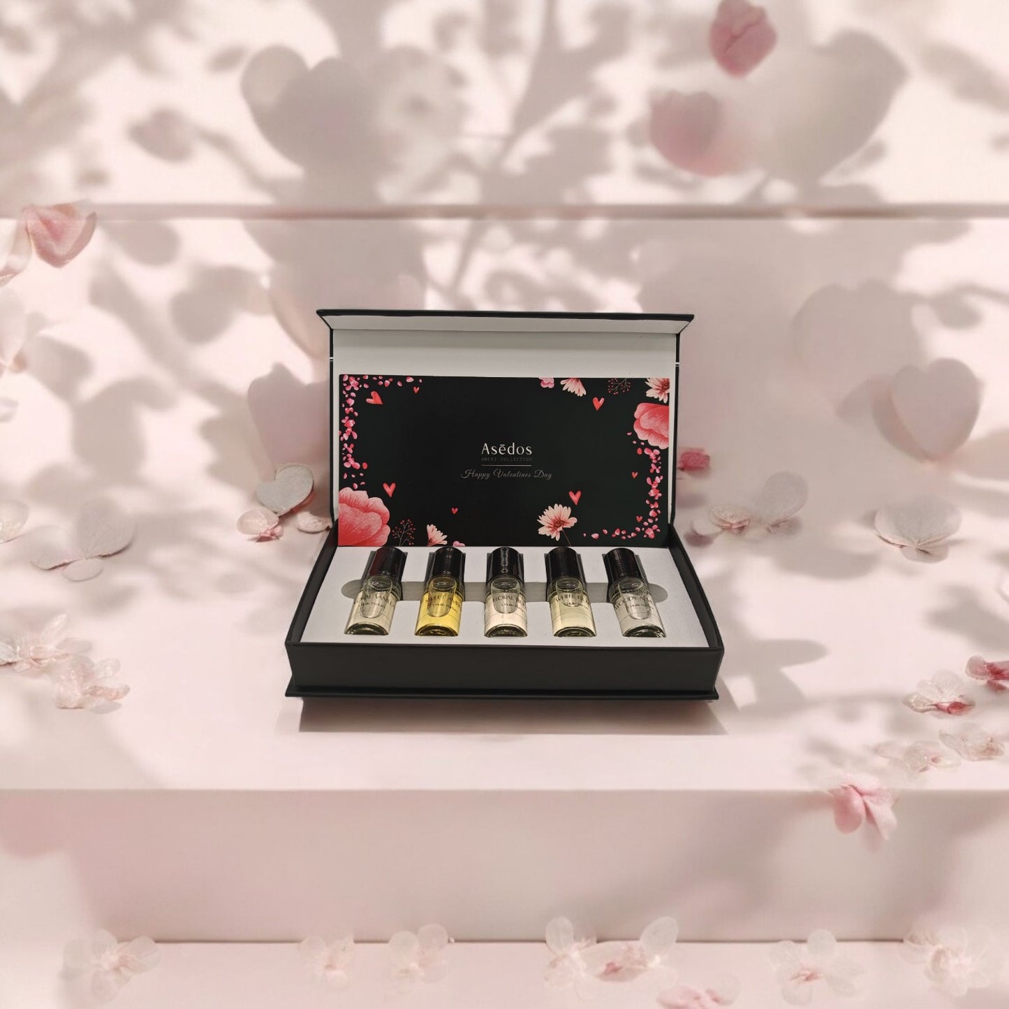 
                  
                    Asēdos Perfume Oil Collection - Sweet - Valentines Day Limited Edition Giftset
                  
                