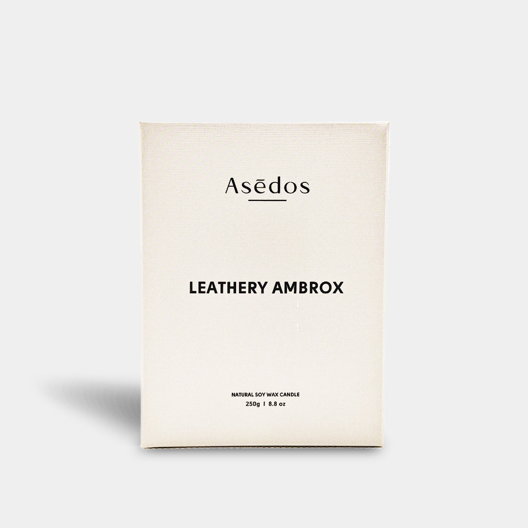 
                  
                    LEATHERY AMBROX CANDLE
                  
                